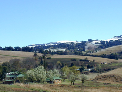 View of Caversham Valley with the Caversham Press